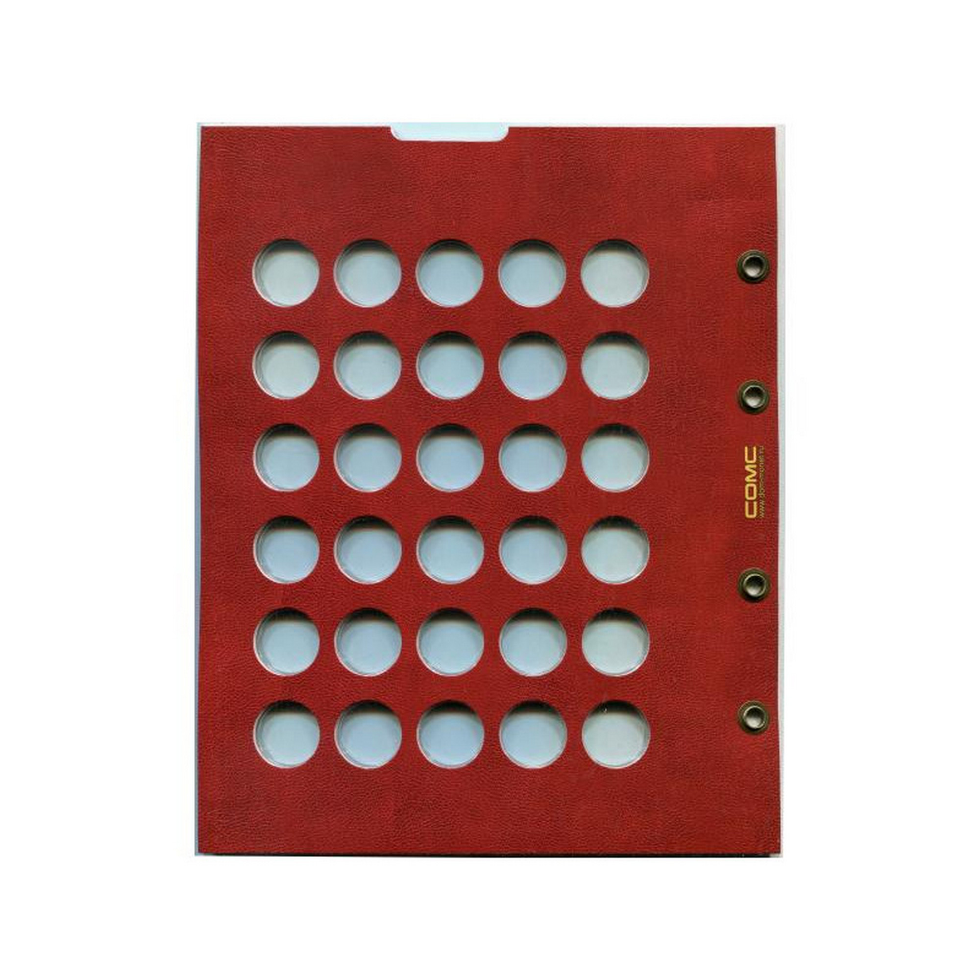 Лист блистерный (капсульный) для монет 10 Рублей РФ универсальный