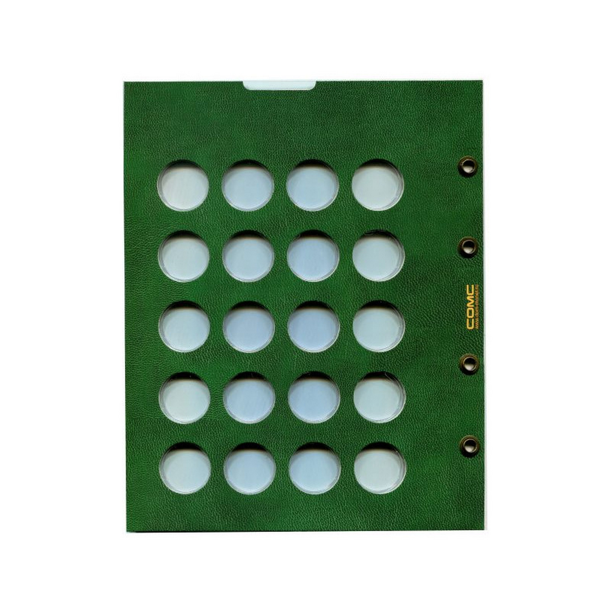 Лист блистерный (капсульный) для монет 10 Рублей РФ биметалл универсальный