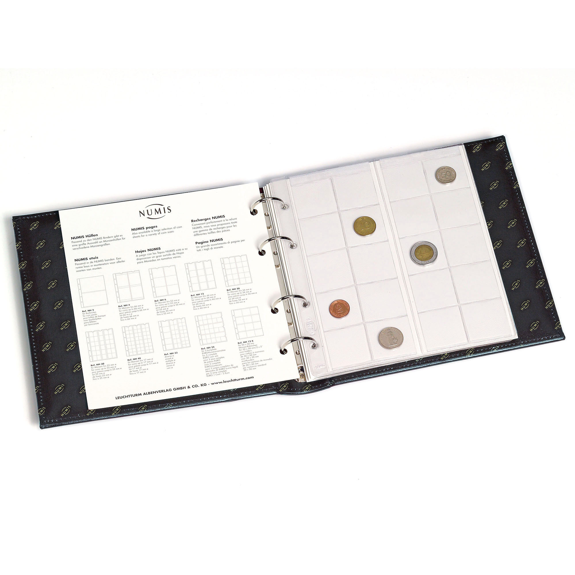 Альбом для монет NUMIS Classic в футляре