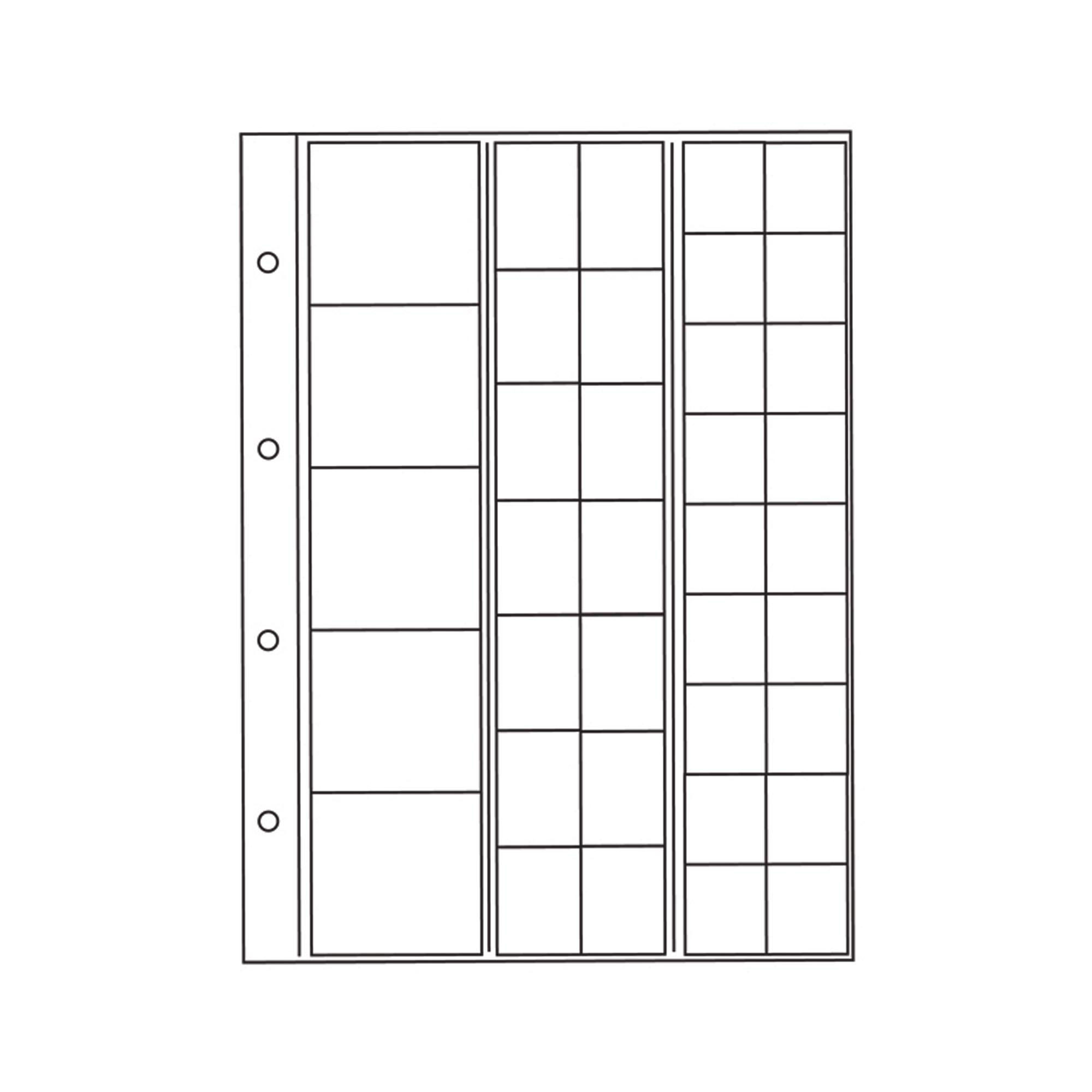 Купить Лист для монет ОПТИМА 37М